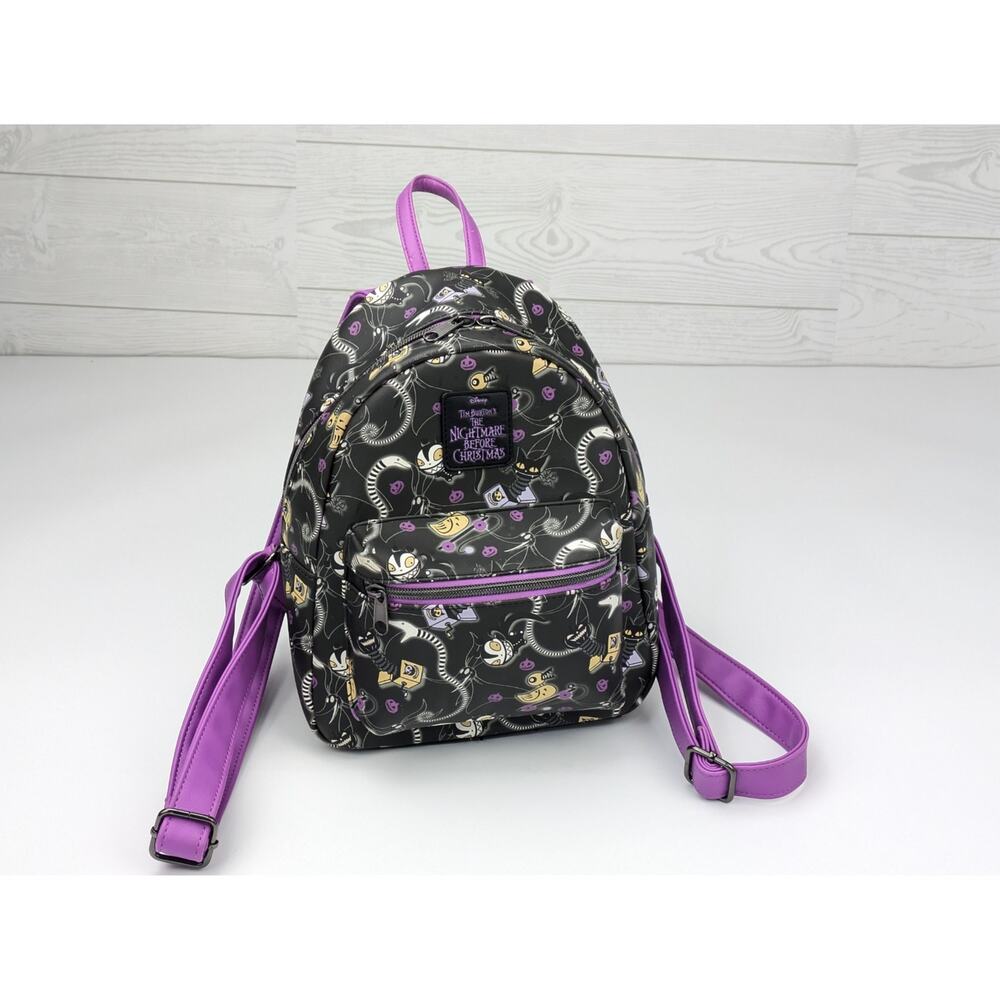 Disney The Nightmare Before TOYS Christmas Loungefly Mini Backpack Bag